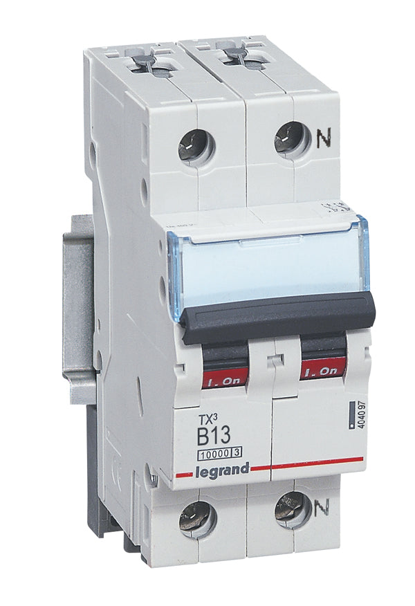 LEGRAND LS-Schalter 10kA B 13A/1pol+N 2TE – 404097