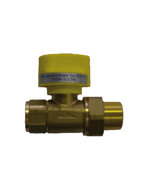 BWT BWT Mondseer Fig. 2816 3/4' m. Flügelgr. Gas-Anschlusskugelhahn – 882061