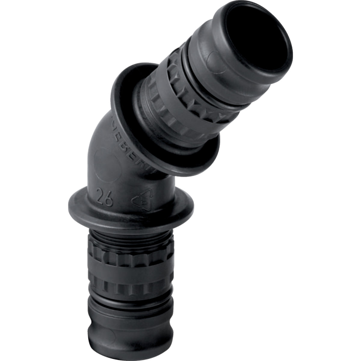 GEBERIT GE Mepla Winkel PVDF 45 Gr. d63mm – 627.245.00.5