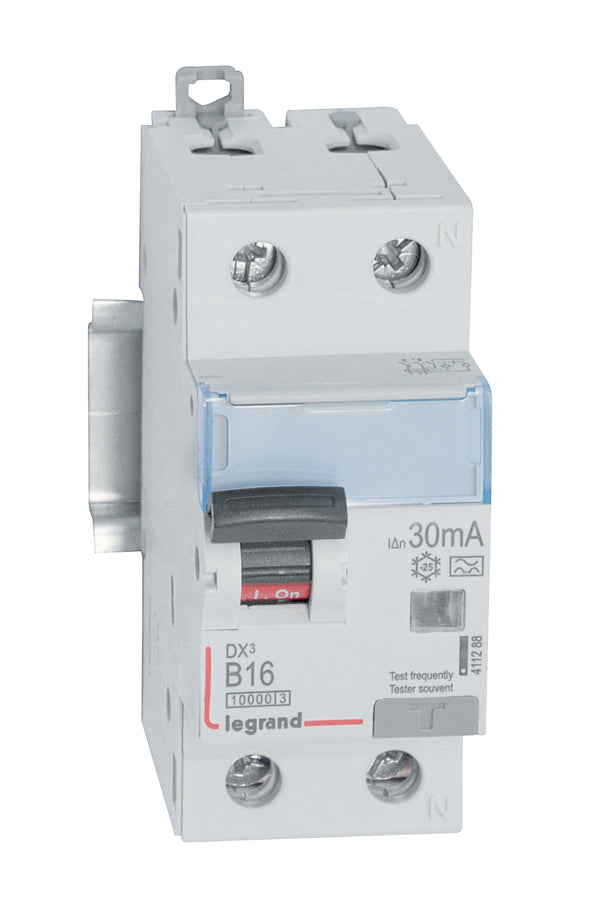 LEGRAND FI/LS-Schalter Typ A 10kA B 16A/1pol+N/30mA 2TE – 411288