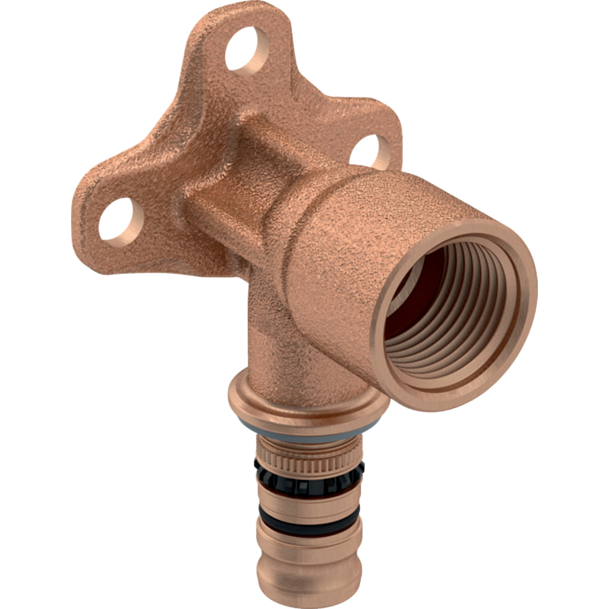 GEBERIT GE Mepla Anschlusswinkel einfach, 90 Gr. d26mm x Rp3/4, L5,2cm – 603.294.00.5