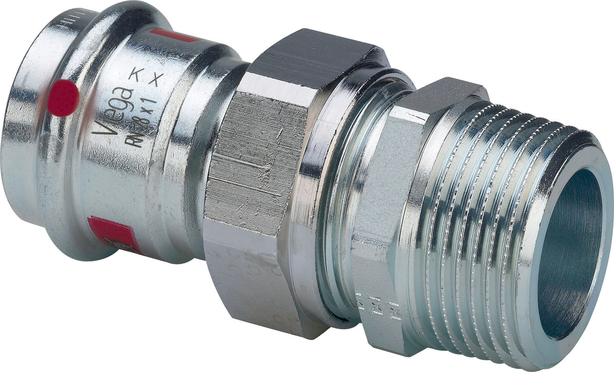 VIEGA Viega Verschraubung mit SC Prestabo 1165 in 54mm x R2 Stahl verzinkt – 559 298