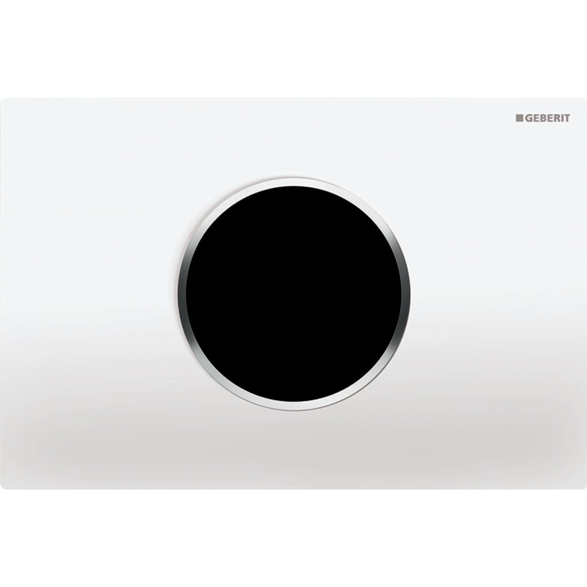 GEBERIT GE WC-Steuerung Typ10 IR Netz weiss/chrom, round – 115.907.KJ.6