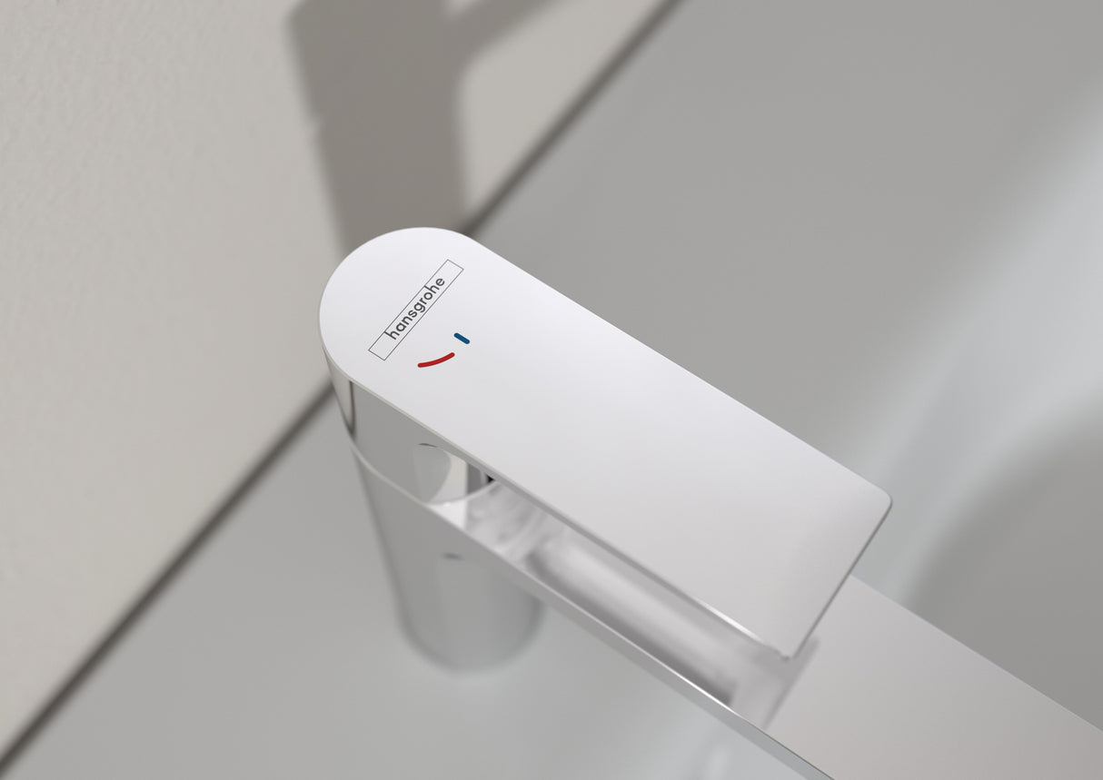 HANSGROHE HG Einhebel-Waschtischmischer Rebris S 110 CoolStart m.Metall Zugstange chrom – 72527000