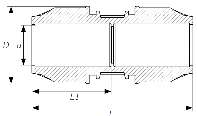 Alva Klemmkupplung Ad. 40mm ähnlich P7010 - ATKF7010-32