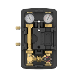 ALVA Pumpenbaugruppe MK 1" gemischt m.Winkelstecker o.Pumpe, für WMZ