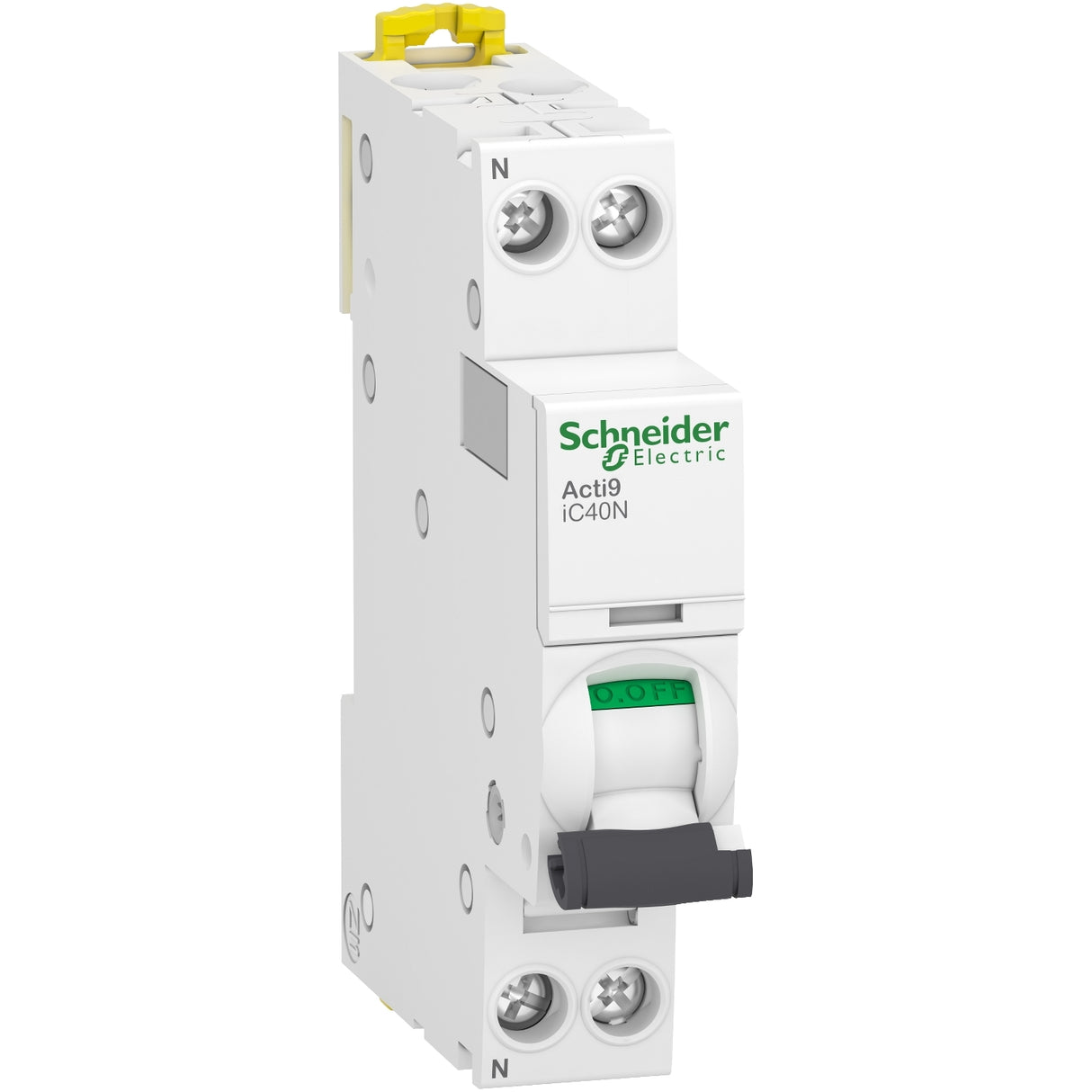 SCHNEIDER ELECTRIC Acti9 iC40N - Leitungsschutzschalter - 1 P+N - 13A - B Kurve - 6kA/10kA – A9P44613