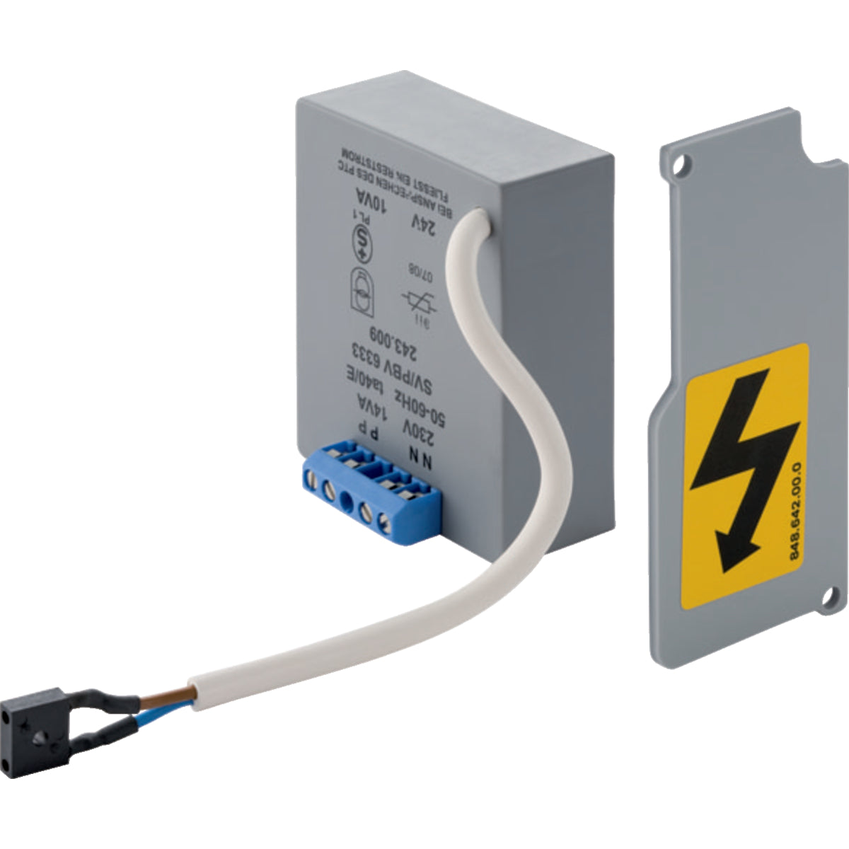 GEBERIT GE Netzteil, 230 V Urinal-Elektronik mit Abdeckung – 243.009.00.1