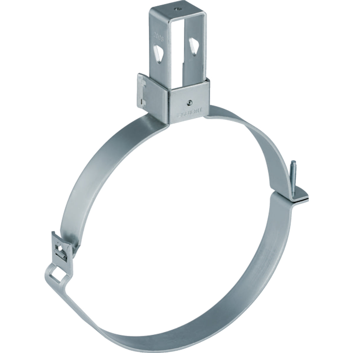 GEBERIT GE Pluvia Rohrschelle verstellbar d200mm, zu Tragschiene – 370.861.26.1