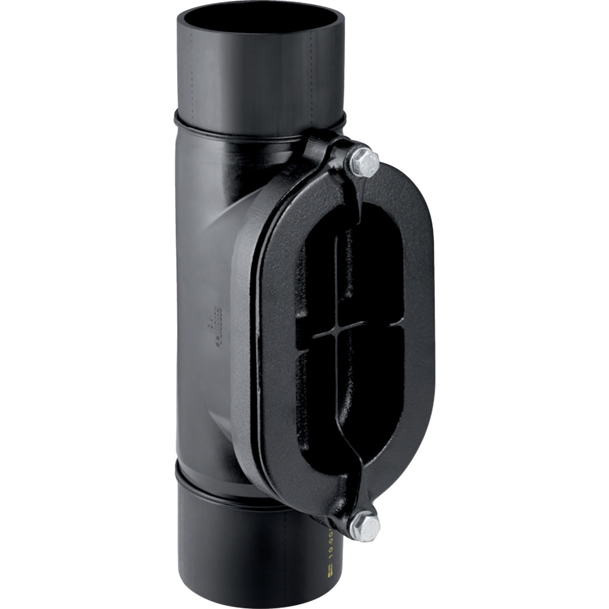 GEBERIT GE PE Putzstueck fuer waagrechte Leitungen 90 Gr. d 200mm 370454 – 370.454.16.1