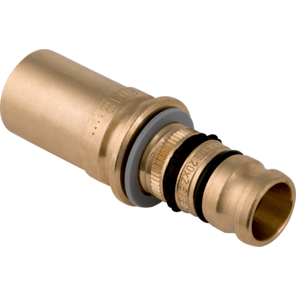 GEBERIT GE Mepla Uebergang auf Mapress RG mit Einschubende, d16 x 15mm – 601.508.00.5