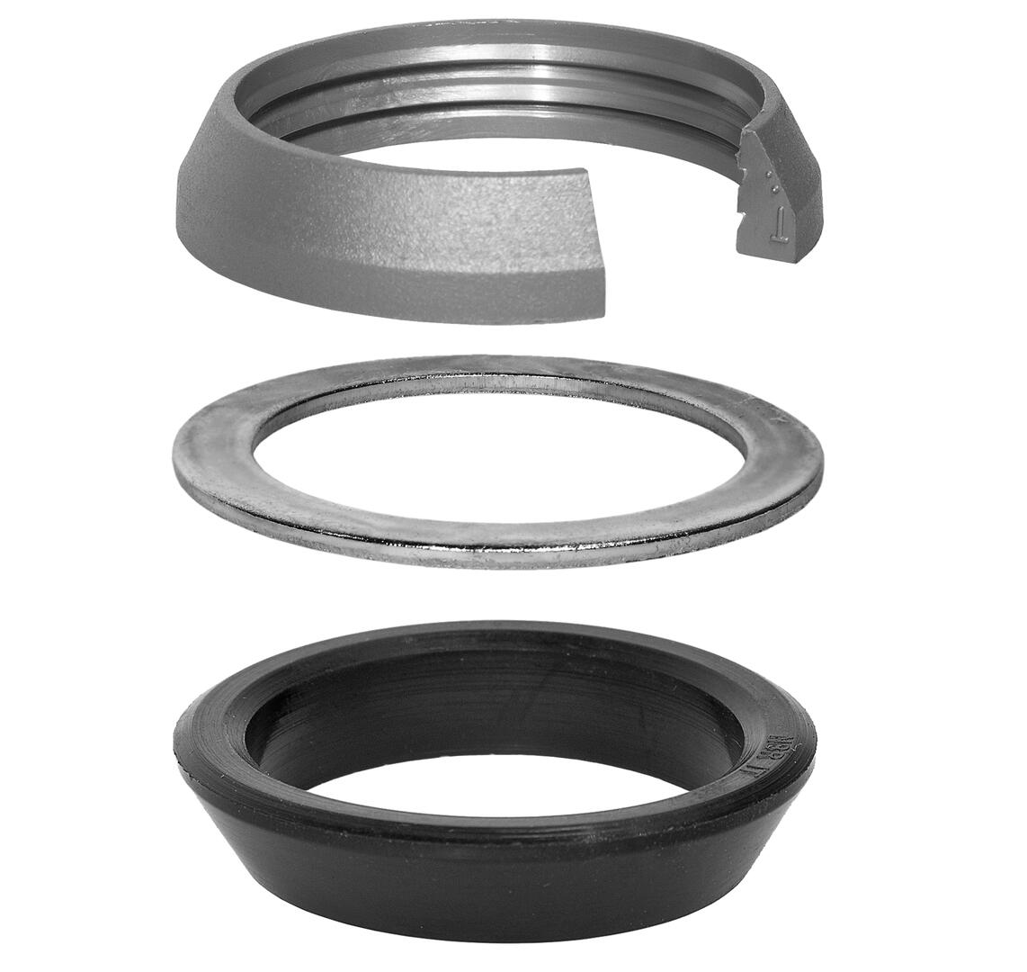 FISCHER GEORG FITTINGS Primofit Dichtsatz Fig.958841 Blei schwarz – 775958841