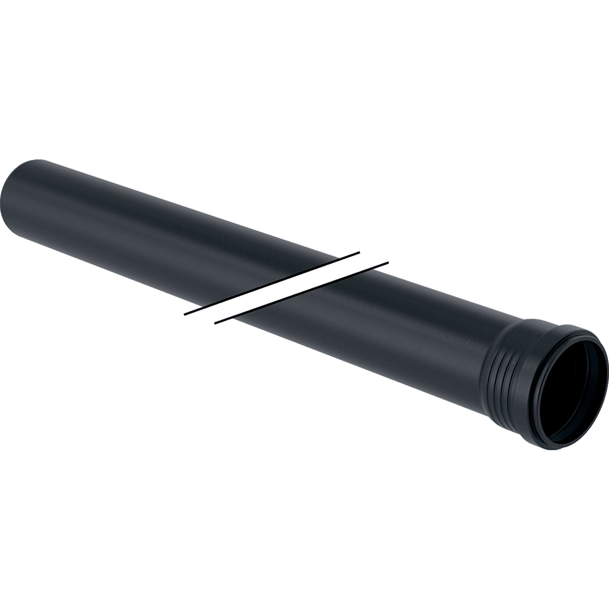 GEBERIT GE Silent-Pro Rohr mit Muffe d110x2000mm – 393.506.14.1