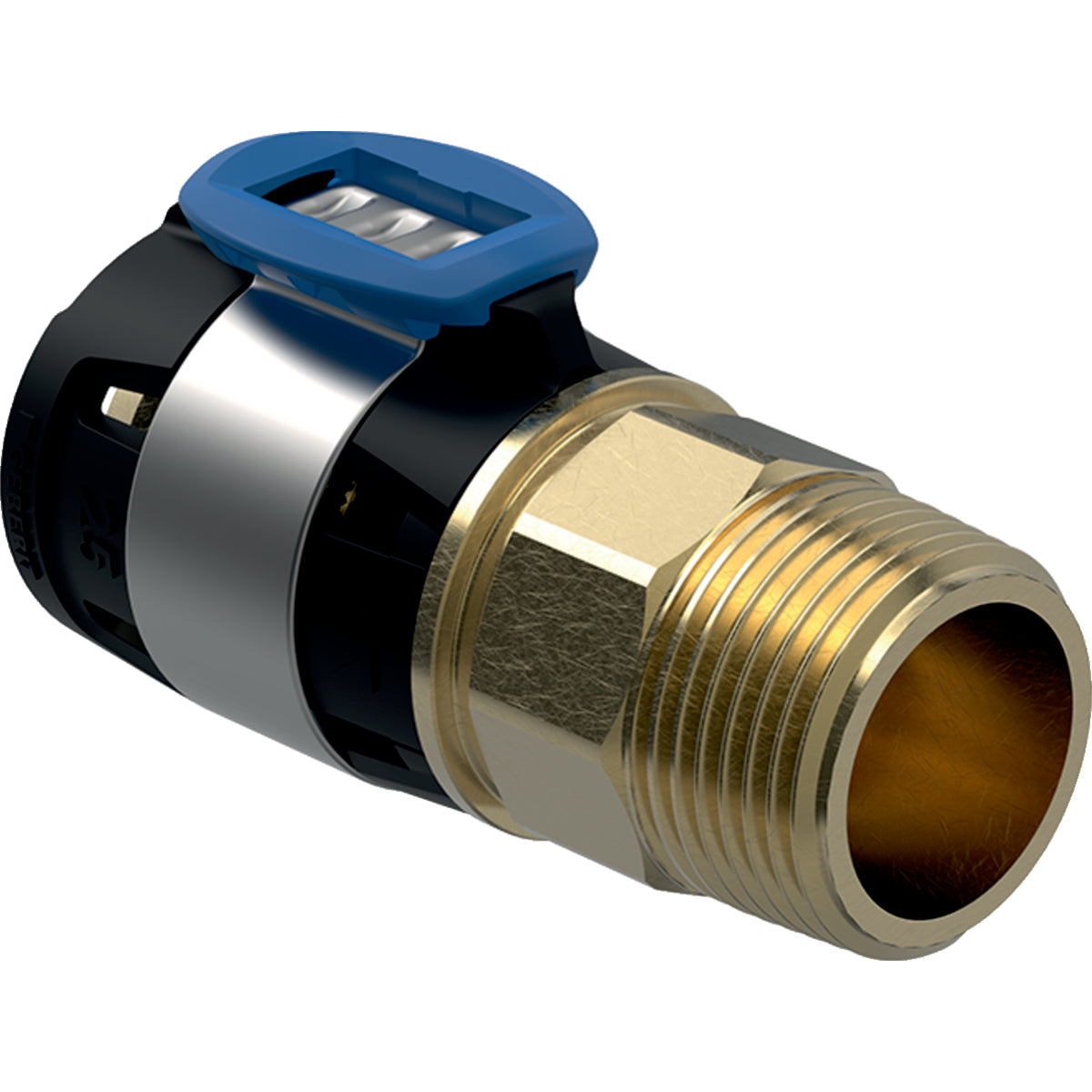 GEBERIT GE FlowFit Uebergang AG SiBr d50mm x R1 1/2 – 620.305.00.1