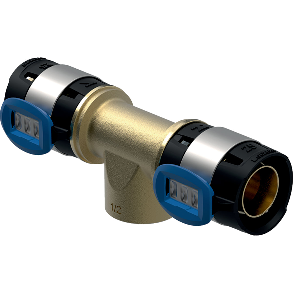 GEBERIT GE FlowFit T-Stueck IG Rg+ d40 x Rp1 x 40mm – 620.174.00.1