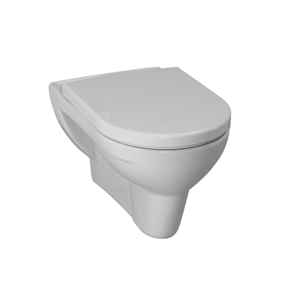 Alva Una Wand-WC Flachspüler Weiß - AQWWCF.1