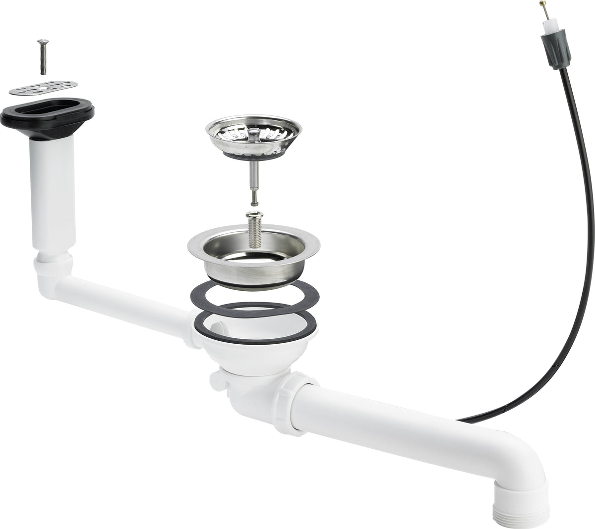 VIEGA Viega Ablaufventilset 7139.163 in Kunststoff weiss – 699 871