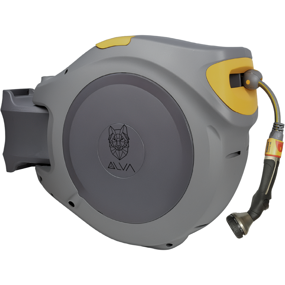 Alva Wandschlauchbox in ALVA DESIGN 30m Schlauch 1/2" Auto Reel - ACALVAWB1