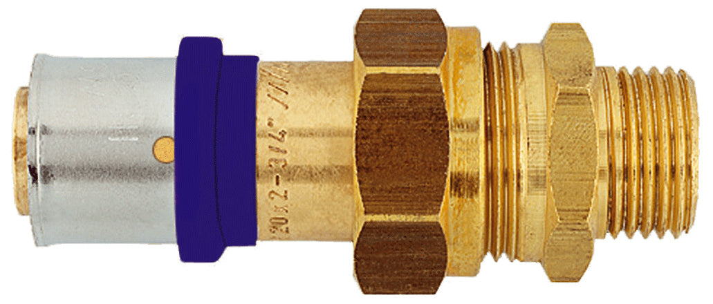 Alva Preßverschraubung mit AG flachdichtend 32x3 - 1" SIS - ACI5341.1.32