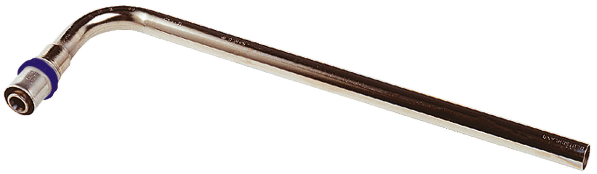 Alva Heizkörperanschluss Winkel vernickelt 20x2-15mm/300mm SIS - ACIHKW20.300