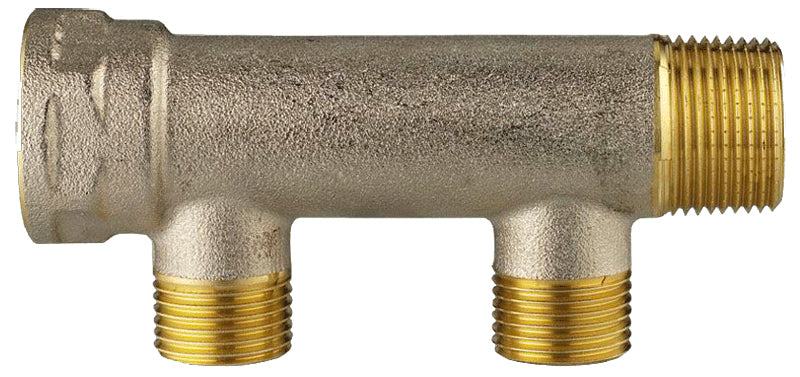 Alva Kompaktverteiler m.2 Abgaengen 3/4"AG m.Konus SIS - ACIKV3/4.2