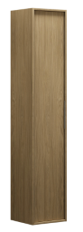 ALVA Pura 1.0 Hochschrank mit 1 Tür rechts, 35x176x33cm, Eiche Klassik