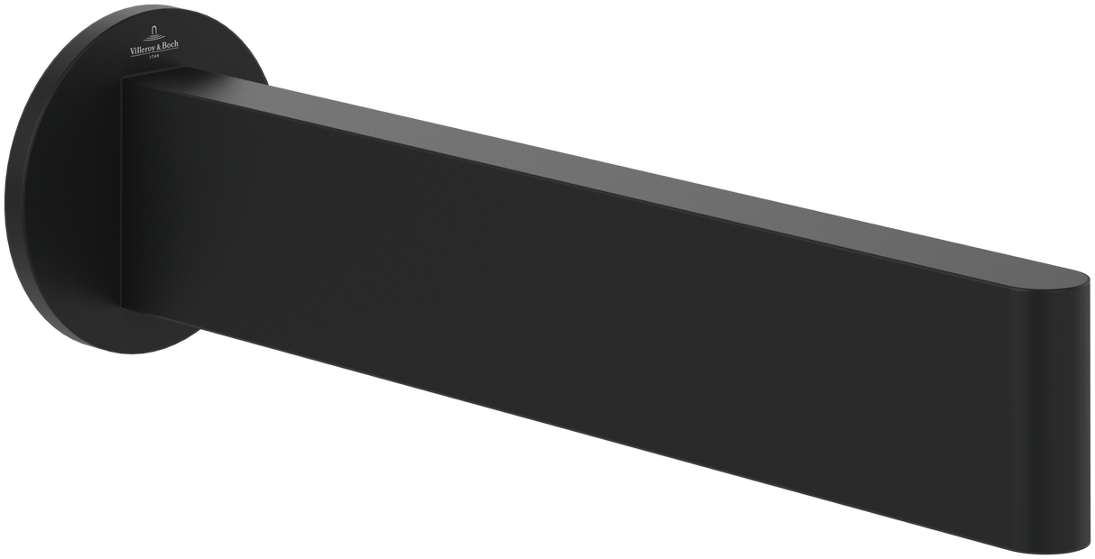 VILLEROY&BOCH V&B Passion Koll. 2 Wandarmatur 60x60x220mm für Wandm. Matt Black – BPPAARVK2WA1S