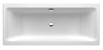 Alva Idea Acryl Wanne Duo 190x90cm, Weiß ohne Füße - AQBWIDDUO190