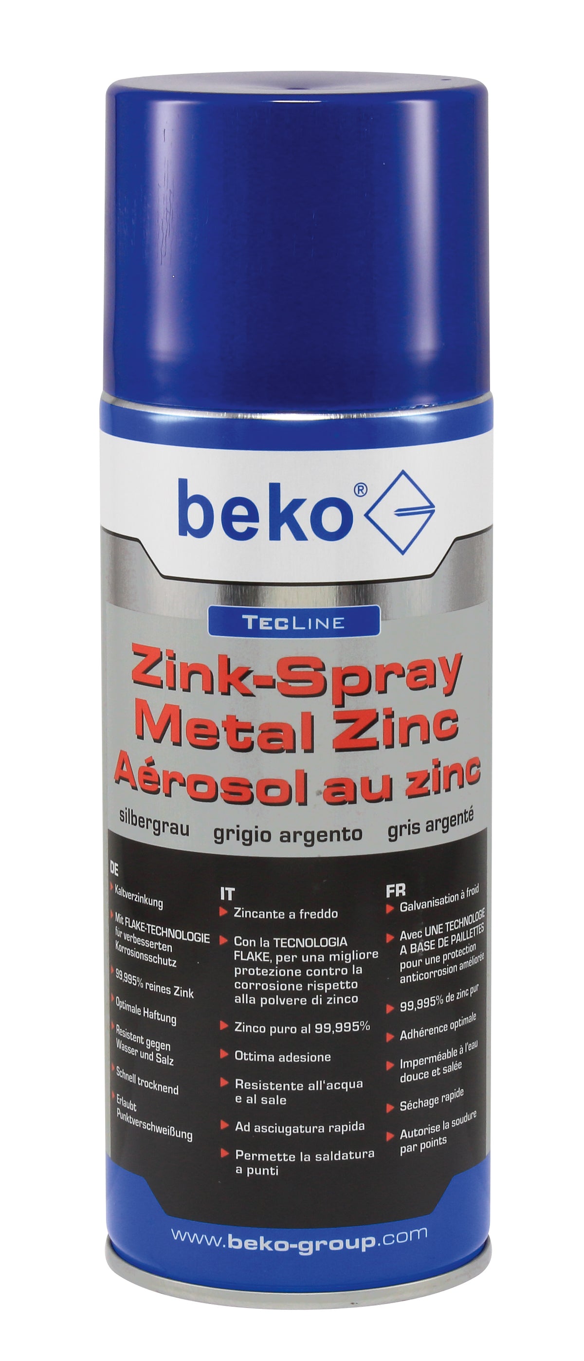 Alva Zink-Spray 400 ml silbergrau - ACZSPRAYB