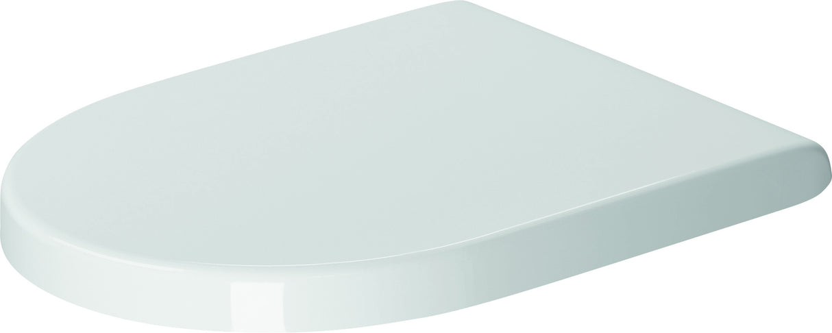DURAVIT Duravit Starck 3 WC-Sitz mit Absenkaut. Scharnier Edelstahl, weiß – 0063890000