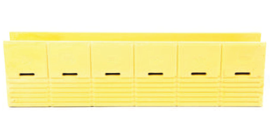 MHS MHS Abflussführung, 6 Einzelstücke alle 80mm teilbar, A50/500-6 – A5050060000000