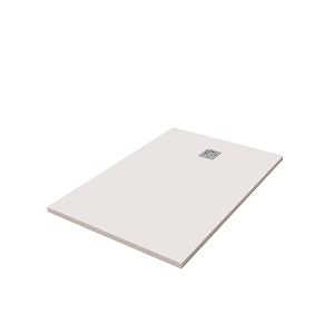Alva Ora 1.0 Mineralguss Brause- tasse, 120x80x3cm, Weiß - AQBTORBT12.80.1