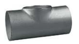 ALVA Edelst.T-Stueck ausgehalst 316L 204.0x2.0mm