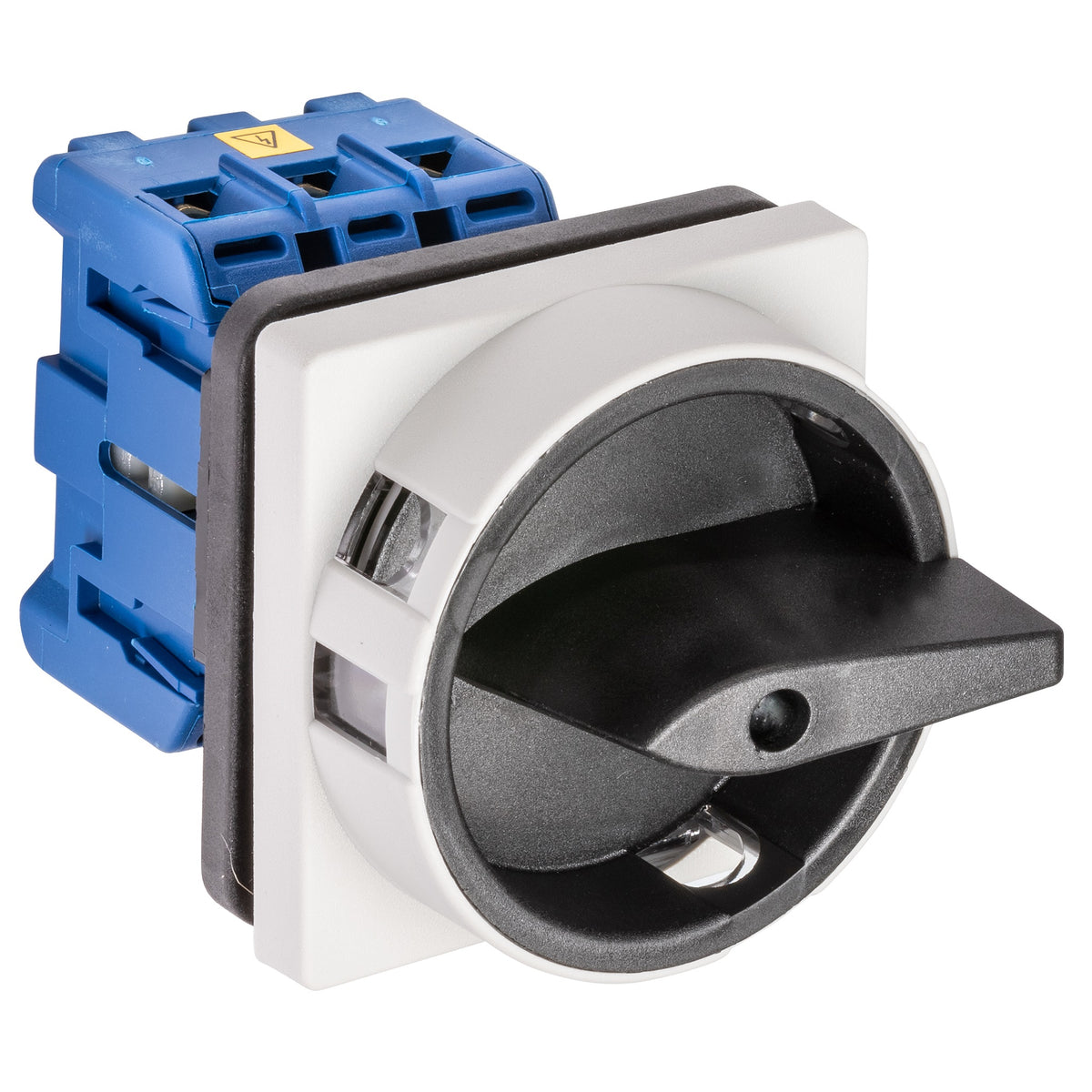 KRAUS&NAIMER Hauptschalt.3-pol.4-Loch-Frontbef.64x64 Ith=25 A,P=7,5 kW(AC23B,400V AC),6 mm² – 70010154