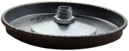 ALVA Enddeckel m.Ablaufstutzen f.Rohr DN125 mit 1/2" Ablaufstutzen