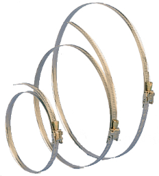 ALVA Schlauchklemme 9mm breit DN 150-250