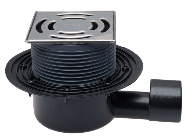 HUTTERER & LECHNER HL5100Pr Bodenablauf DN 50/75 waagrecht, , GVPrimus, 145x145, KlickKlack, 138x138 – HL5100PR