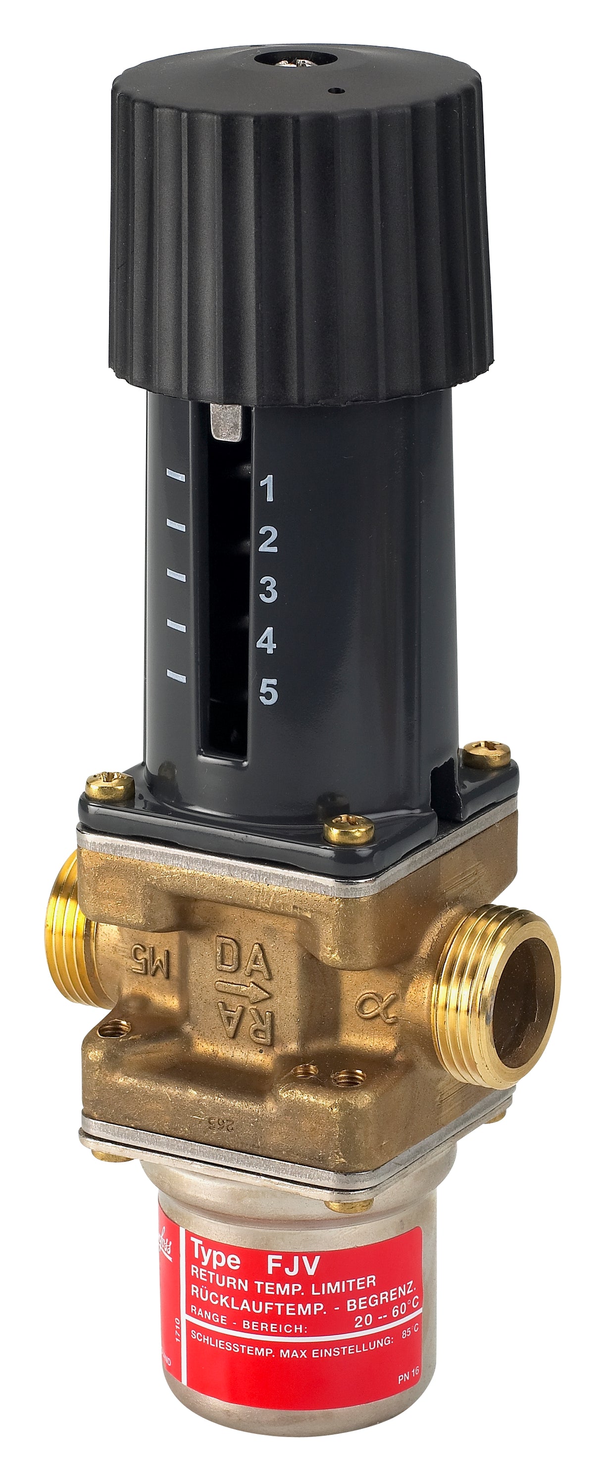 DANFOSS Danfoss Rücklauftemp,Begrenzer FJV DN20, Rp3/4, 20 - 60 C, Kvs 2,3 – 003N3250