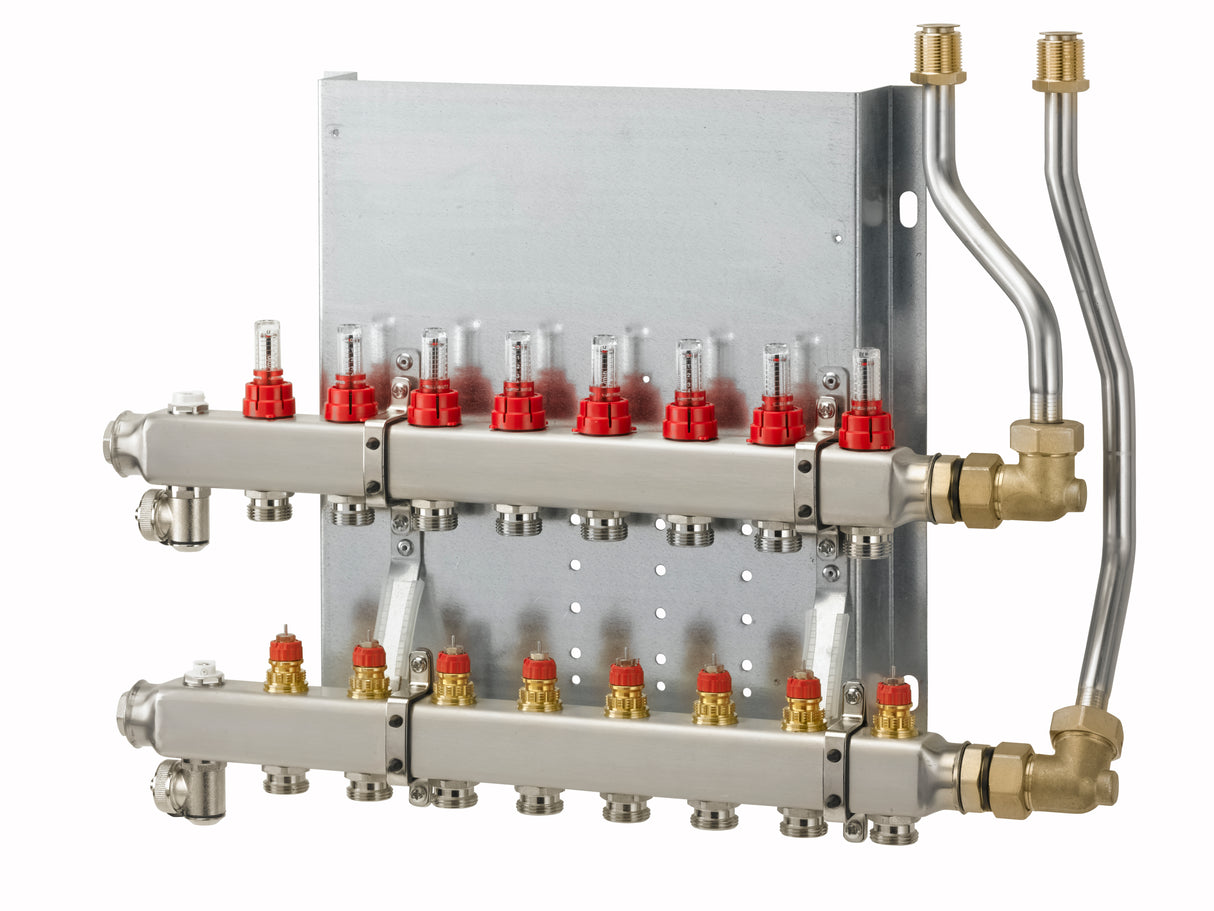 DANFOSS Danfoss Heizkreisverteiler Typ SG mit 9 Heizkreisen – 145H0909