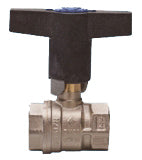 Alva Kugelhahn mit ISO T-Griff 1/2" PN50, IG voller Durchgang - ACKHISOT1/2