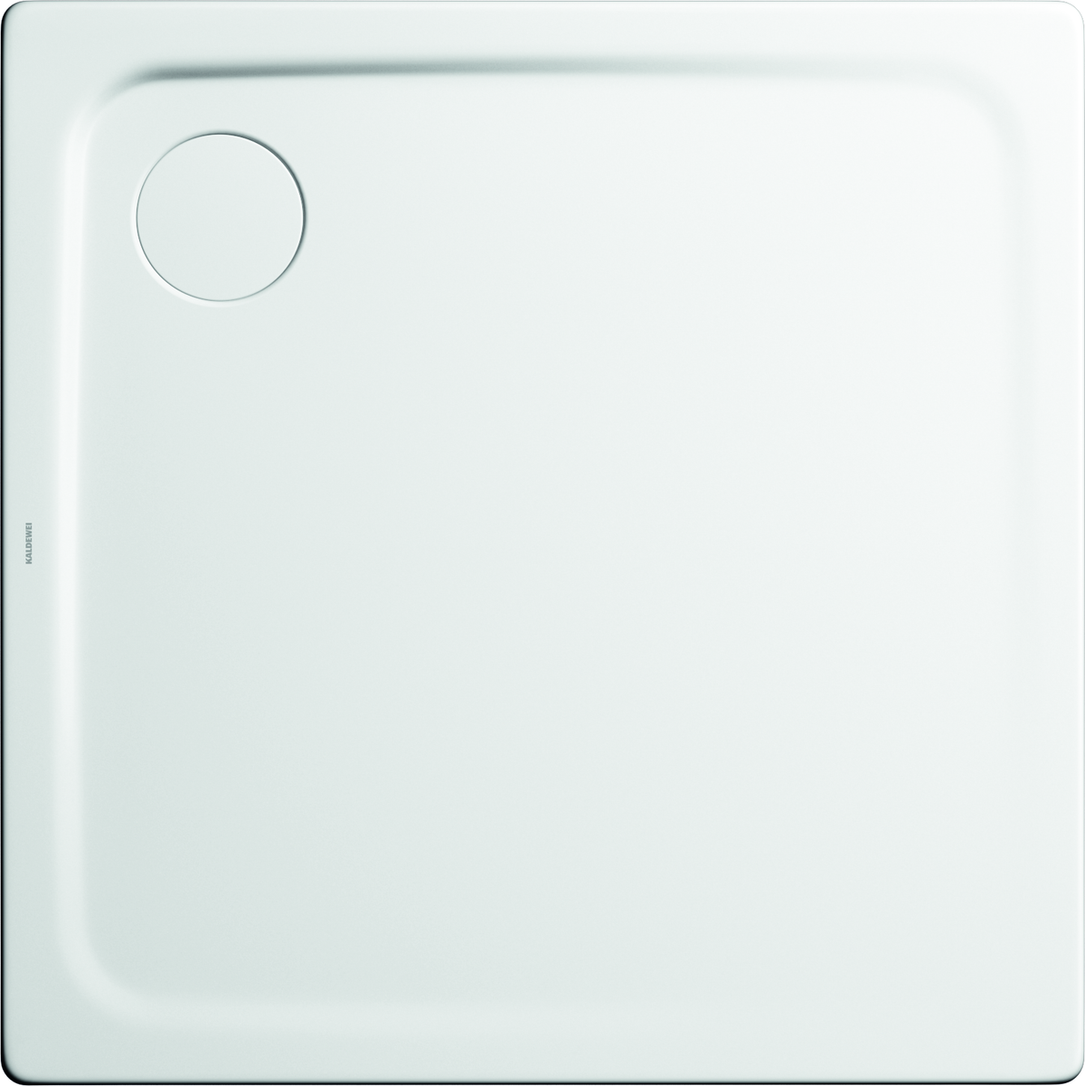 KALDEWEI Kaldewei Superplan Brausetasse ohne Träger 80x80x2,5 weiß – 447500010001