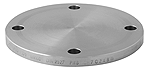 Alva Blindflansch EN1092-1 Typ5 A PN40 DN25 P250GH (1.0460) feuerverzinkt - BF40V25