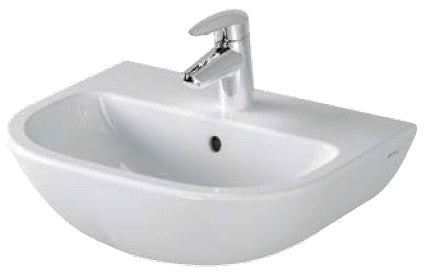 Alva Amoa Handwaschbecken 45x36cm, Weiß - AQKEAMHWB45