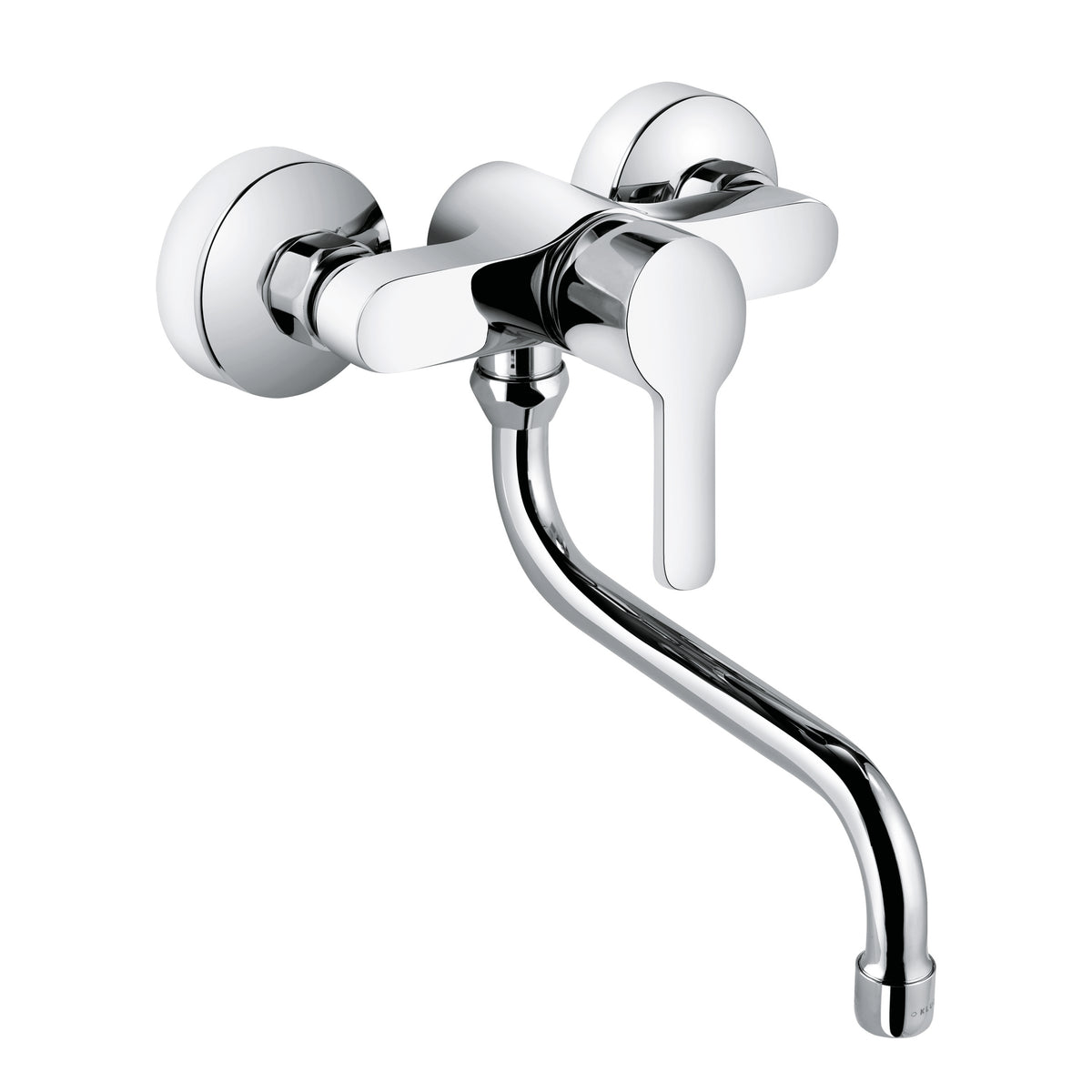 KLUDI Kludi Logo Neo Spültisch-Wandmischer chrom – 379240575