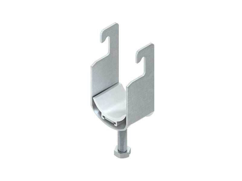 NIEDAX Kabelschelle E0 PVC-Wanne Ø12-18mm für C-Profil Schlitzweite 18-22 mm – BUK 18