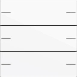 GIRA Wippenset 3f Tastsens.4 System 55 Reinwe iß – 575303