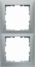 BERKER S.1 Rahmen 2fach alu matt – 10129939