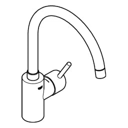 GROHE Grohe Concetto Einhand-Spültischbatterie – 32 661 003