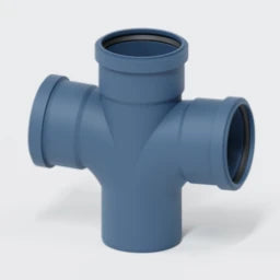 POLOPLAST PO Doppelabzweig POLO-KAL NG DN 110/110/87Grad – 02267