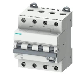 SIEMENS FI/LS-Schalter, 6 kA, 4P Typ A, 30 mA, C -Char, In: 16A Un: 400V – 5SU13467FP16